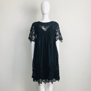 VELVET by GRAHAM and SPENCER cotton lace dress